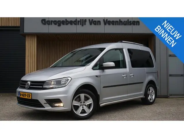 Volkswagen Caddy 1.4 TSI 125PK 5-Zits Edition Navi Cruise Control 16inch LM A-Camera *Keurig Exempla...