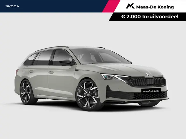 Škoda Octavia combi Sportline Business 1.5 TSI m-HEV 110 kW / 150 PK | Trekhaak wegklapbaar | 19'' d...