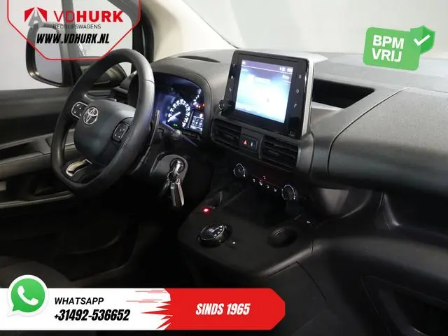 Toyota PROACE CITY 1.5 130 pk Aut. L2 2x Schuifdeur/ 3 Pers./ Carplay/ Standkachel/ Airco/ Camera/ C...
