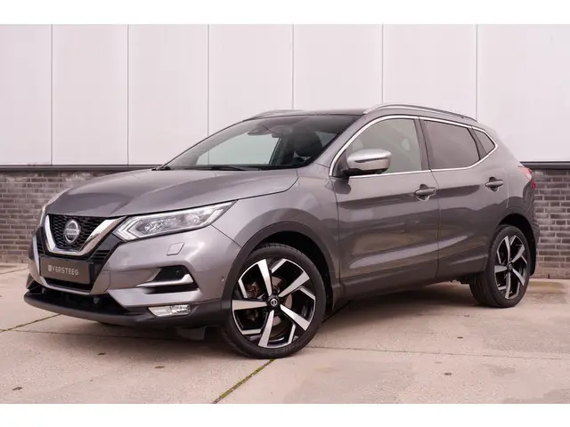Nissan Qashqai 1.3 DIG-T Tekna + | Pano-Dak | Trekhaak | Carplay | Bose | Navi | Camera | Climate