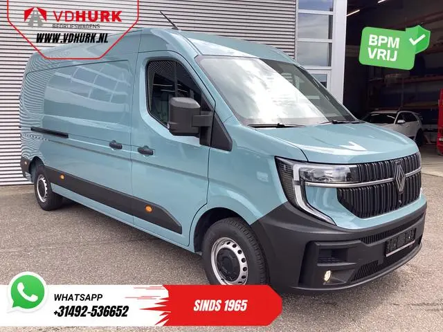 Renault Master 2.0 dCi 150 pk L3H2 Carplay/ LED/ 270Gr.Deuren/ 2.5t Trekverm./ Camera/ Cruise/ PDC/...