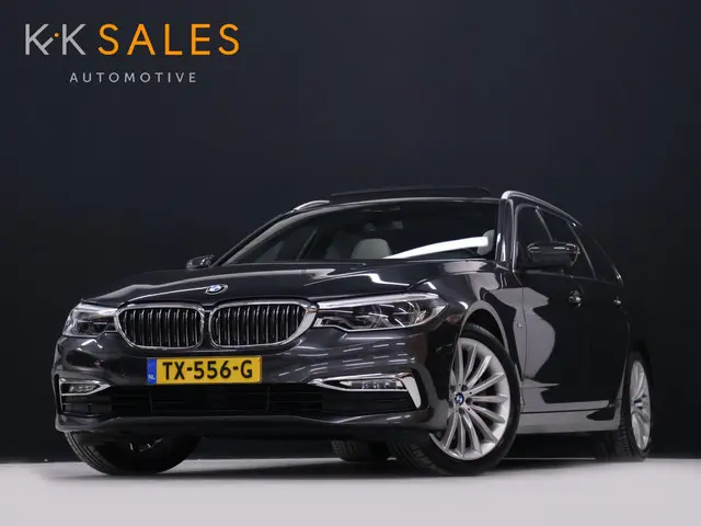 BMW 5-serie Touring 530i High Executive Luxury Line [LUCHTVERING, SCHUIFKANTELDAK, MEMORY SEATS, HEA...