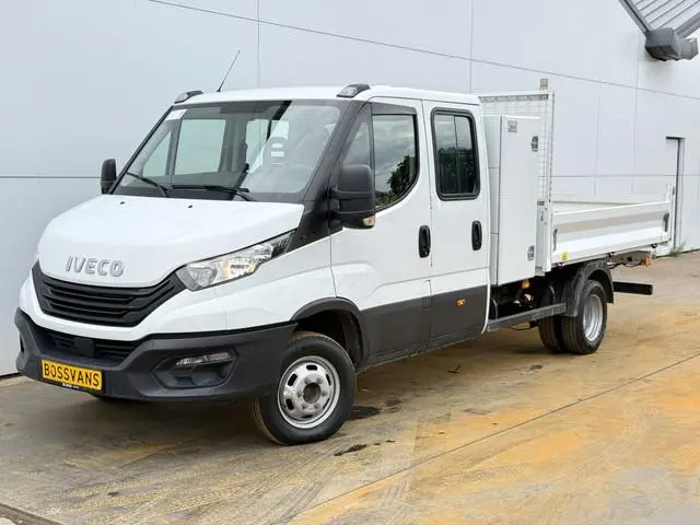 Iveco Daily 35C16 3.0 Dubbele Cabine Kipper Dubbellucht 3,5t Trekhaak 6 Stoelen Airco Cruise Control...