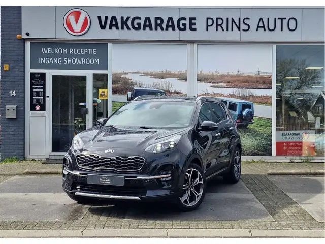 Kia Sportage 1.6 T-GDI 4WD GT-Line |PANO|CARPLAY|LEDER+STOELVERW|TREKHAAK|KEYLESS|PARKEERSENSOREN 18...