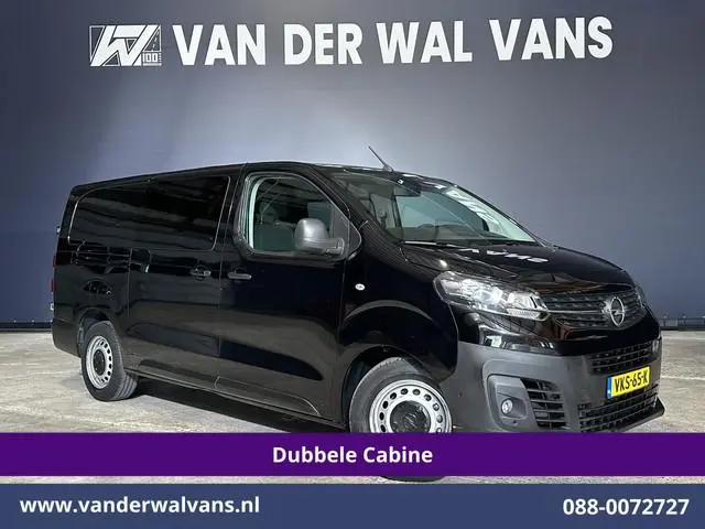 Opel Vivaro 2.0 CDTI 123pk Automaat L3H1 Dubbele Cabine Euro6 Airco | 5-Zits | Camera | Navigatie |...