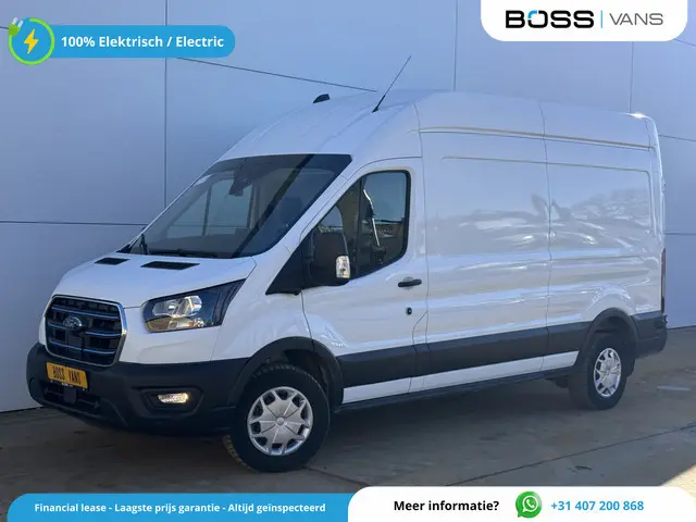 Ford E-Transit 350 68kWh 184PK 317km WLTP 97.5% (SOH) BEV Snelladen L2H3 360° Camera Climate Control...