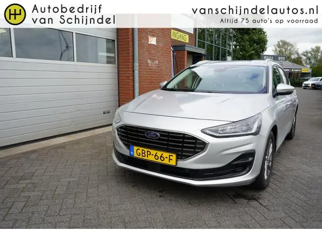 Ford Focus Wagon 1.0 ECOBOOST HYBRID 155PK TITANIUM *NL AUTO* 1500KG TREKGEWICHT DEALER ONDERHOUDEN...