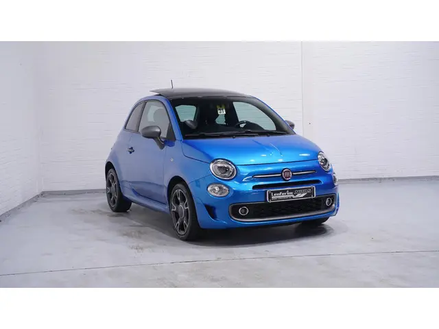 Fiat 500 1.2 Lounge panodak private-glas PDC-A climate-controle DAB Navigatie apple carplay bleutoot...
