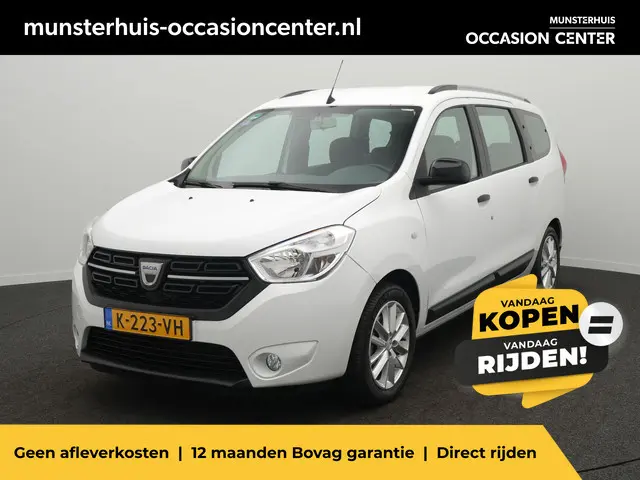 Dacia Lodgy TCe 130 Comfort - RIJKLAARPRIJS - 7-persoons! - Airco - Cruise Control - DAB - Navigatie...