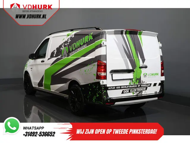 Mercedes-Benz eVito DEMO BPM VRIJ! 19"/ HG Zwart Pakket/ Spoiler/Sidebars/ L2/ Navi/ Camera/ Stoelve...