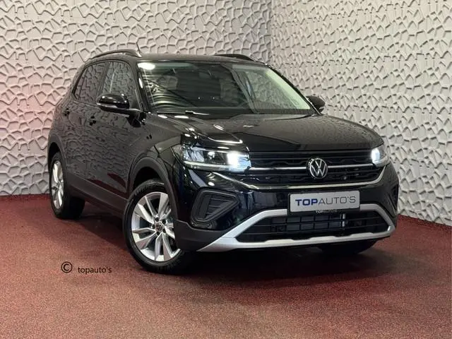 Volkswagen T-Cross ✅ NIEUWE AUTO✅TSI 17''LMV  DODE HOEK TREKHAAK CAMERA VIR.COCKPIT STOELVERW.  AD...