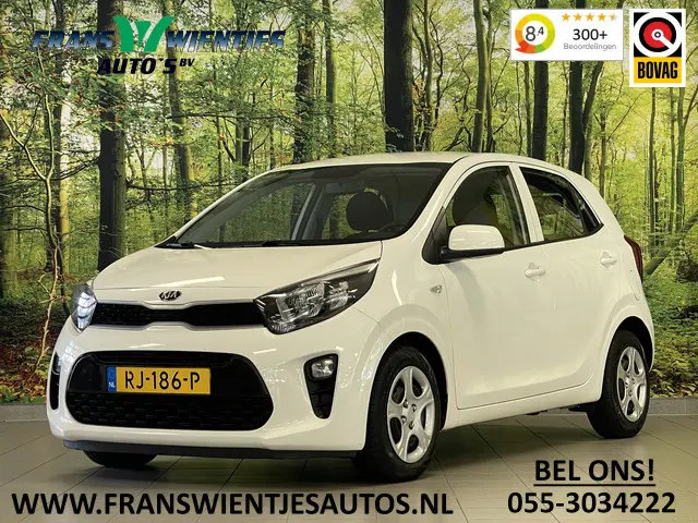 Kia Picanto 1.0 CVVT EconomyPlusLine | Airconditioning | Bluetooth | Elektrische Ramen Voor | USB | Automatische Verlichting | Isofix | Stop&Go |