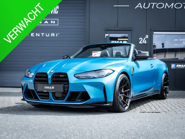 Wordt verwacht! BMW 4-serie Cabrio M4 xDrive Competition | Cabrio | Uniek! | BMW Individual | Carbon...