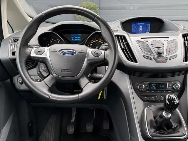Ford C-Max 1.0 Edition 1e Eigenaar,Navi,Pdc V+A,Clima,Cruise,Lm velgen,6 Bak,125pk,D-riem vv in 2024...