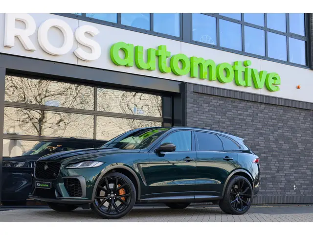 Jaguar F-PACE 5.0 V8 S/C AWD SVR | UNIEK! | DEALER ONDH | COBRA EXHAUST | STOELKOELING | 360 | HUD |
