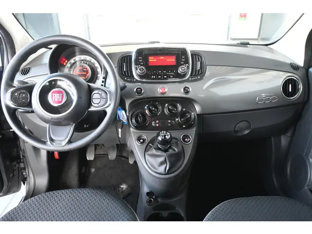 Fiat 500 0.9 TwinAir Turbo Popstar NAP! Airco Lichtmetaal Rijklaarprijs Inruil Mogelijk!