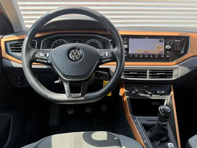 Volkswagen Polo 1.0 TSI Highline R-Line|1e Eigenaar|Navi|Carplay|Stoelverw|Adap cruise|PDC V+A|Airco...