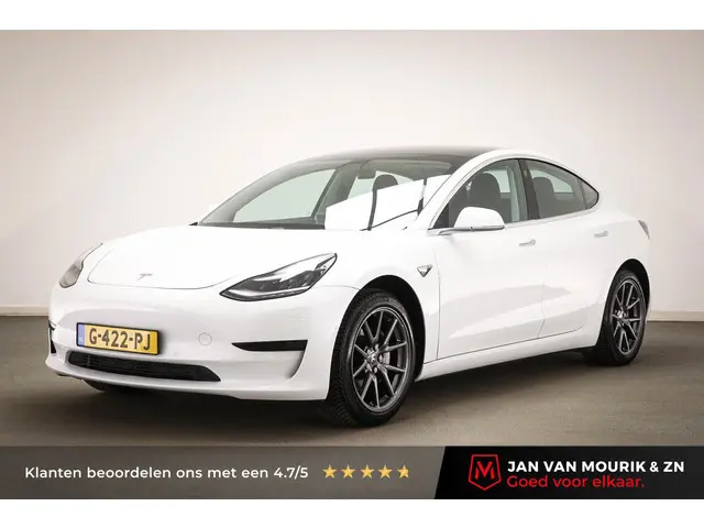 Tesla Model 3 Standard RWD Plus 60 kWh | SOH 89% | PANORAMADAK | HOUTAFWERKING | CAMERA