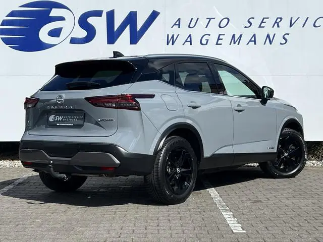 Nissan Qashqai 1.5 e-Power Black Edition | Trekhaak | All Season | Pano | LED | 360 Camera | ACC