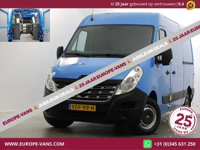 Renault Master T35 2.3 dCi 130pk E6 L2H2 Airco/Inrichting/2x Schuifdeur 10-2019