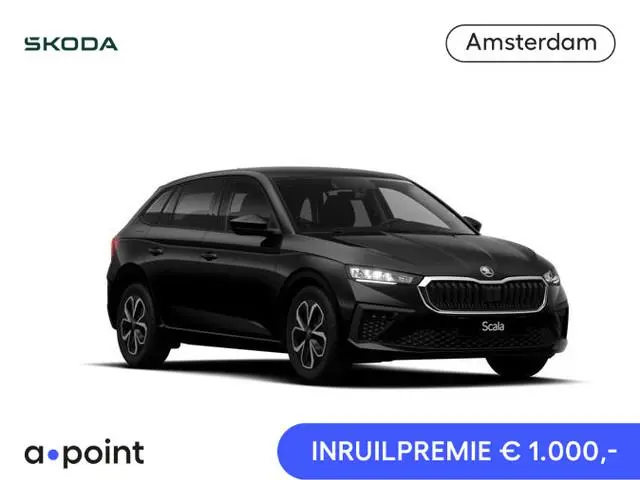 Skoda Scala 1.0 TSI Edition | Stoel- en stuurverwarming| Trekhaak | Draadloos laden | 16 inch lichtm...