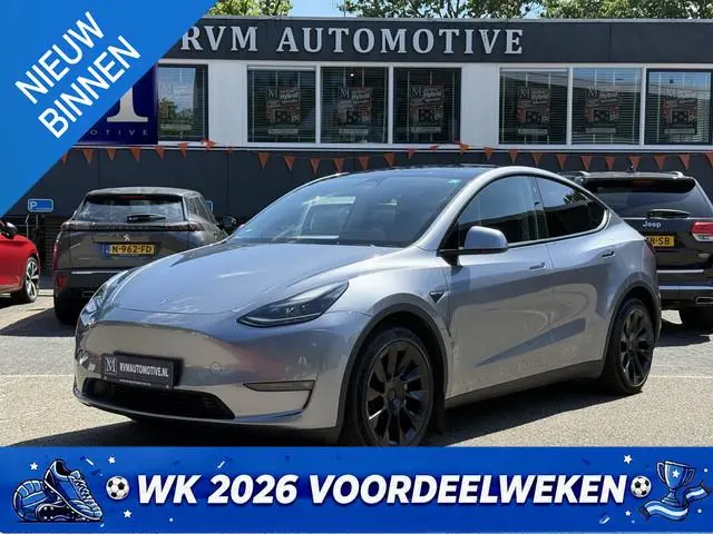 Tesla Model Y Long Range AWD 75 kWh SOH 94%| QUICKSILVER!| TESLA FABRIEKSGARANTIE TOT 02-2028/ 80.00...
