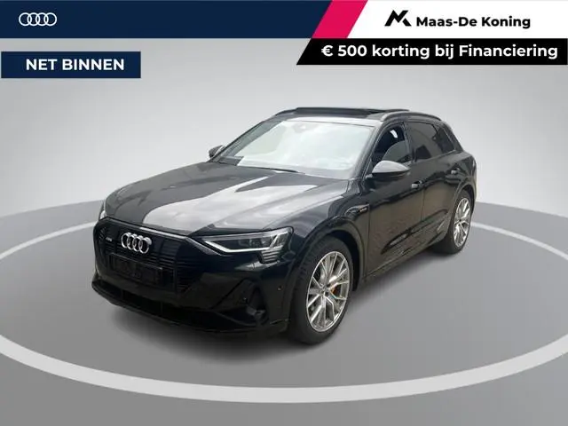 Audi e-tron 55 quattro 408pk S edition · Panoramadak · Luchtvering · 360 Camera · Apple/Android Car...