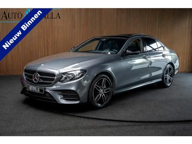 Mercedes-Benz E-klasse 350 d AMG Panodak Leer 360 Burmester Navi Softclose Dab Sportstoelen PTS Dist...