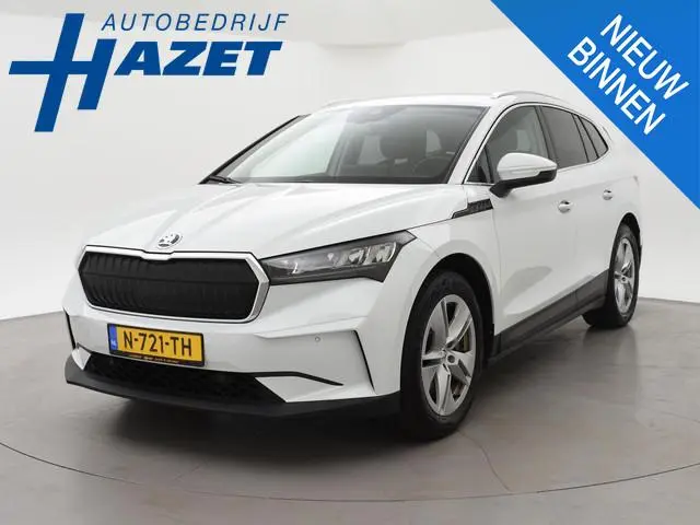 Skoda Enyaq iV 80 204 PK SOH 89,42% + WEGKL. TREKHAAK | SFEERVERL | STANDKACHEL | CAMERA | STUURWIEL...
