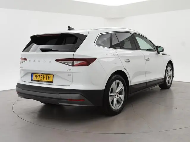 Skoda Enyaq iV 80 204 PK SOH 89,42% + WEGKL. TREKHAAK | SFEERVERL | STANDKACHEL | CAMERA | STUURWIEL...