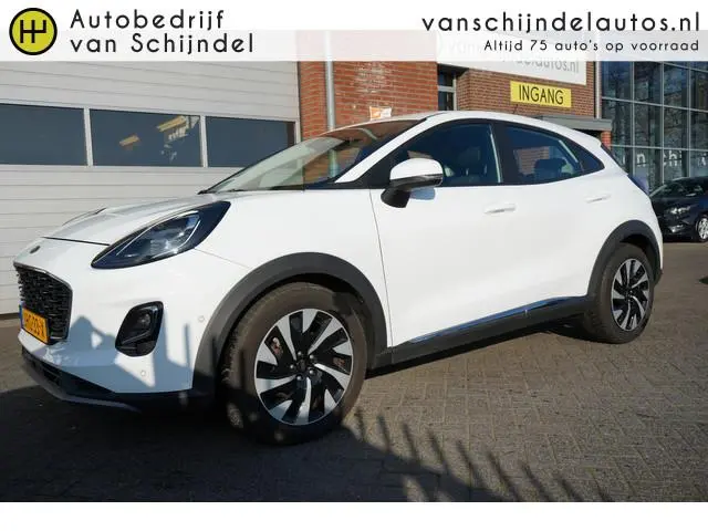 Ford Puma 1.0 ECOBOOST HYBRID TITANIUM OKT 2022 NAVIGATIE ANDROID-APPLECARPLAY CAMERA CLIMA ADAPTIEV...