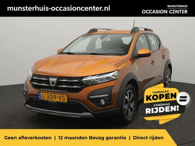 Dacia Sandero Stepway TCe 90 Comfort - RIJKLAARPRIJS - Achteruitrijcamera - Cruise Control - Lichtme...