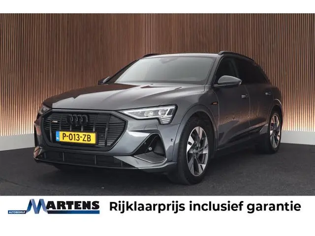 Audi e-tron 55 quattro 408pk S edition 95 kWh Trekhaak 360Camera Leder Memory Stoelverwarming Virtua...