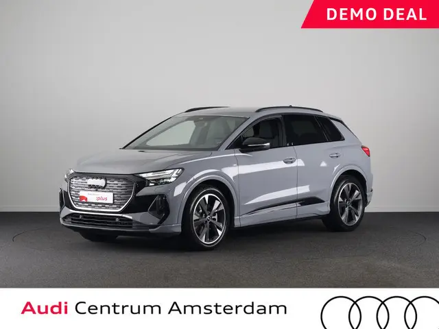 Audi Q4 e-tron 45 quattro S Edition Competition 82 kWh Ambient Light | Achteruitrijcamera | Apple Ca...