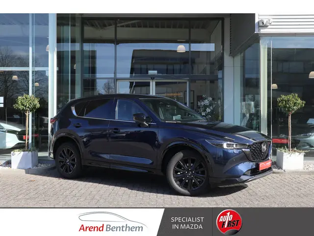 Mazda CX-5 2.0 e-SkyActiv-G M Hybrid 165 Homura Trekhaak / Bose / Camera / Head-Up / Leer / Navi / C...