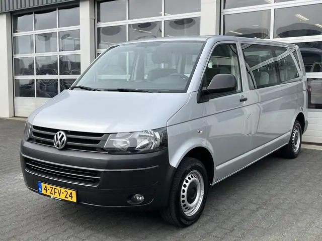 Volkswagen Transporter Kombi 9 persoons 2.0 TDI L2H1 incl. BTW/ BPM  Airco 2-2-2-3 opstelling Lengte...