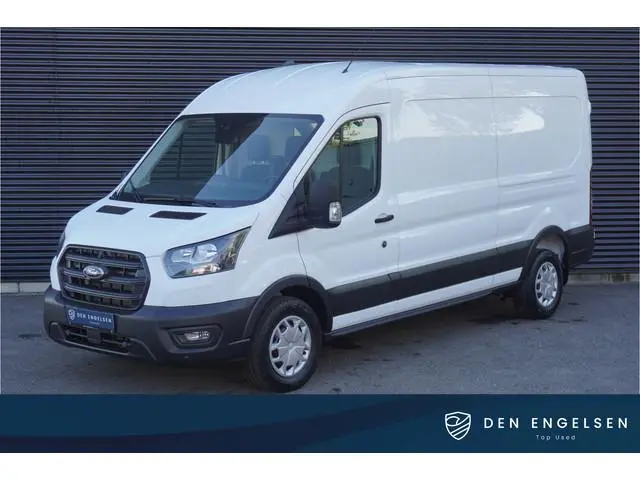 Ford Transit 350 L3H2 130pk Automaat Cruise control Airco Parkeersensoren 3-Zits Laadruimte pakket