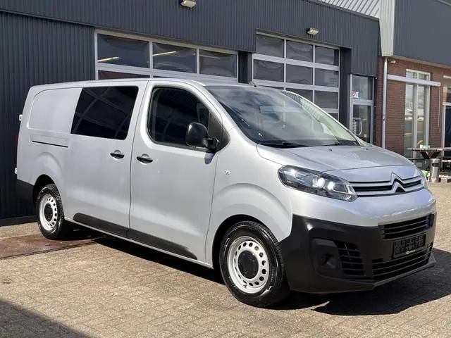 Citroën Jumpy 2.0 HDI 120 XL DC Marge BTW en BPM vrij!! Airco Cruise controle Trekhaak 2500kg Naviga...