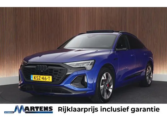 Audi Q8 Sportback e-tron 55 408pk quattro S Edition 115 kWh Trekhaak 360Camera HUD Memory Cameraspie...