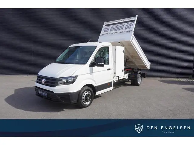 Volkswagen Crafter 163pk Automaat Kipper Dubbellucht N1 Cruise control Apple Carplay Camera 3500kg T...