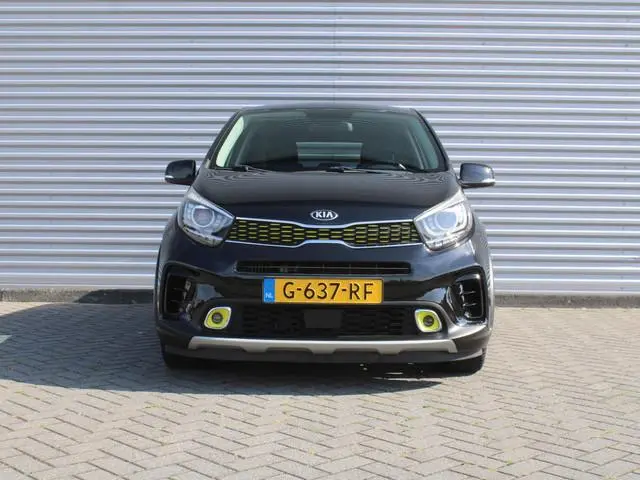Kia Picanto 1.0 T-GDI X-Line | Trekhaak | 100PK! | Stuur-/stoelverwarming | 16" LM | Navi | Clima |...