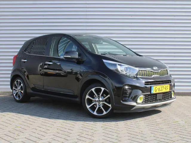 Kia Picanto 1.0 T-GDI X-Line | Trekhaak | 100PK! | Stuur-/stoelverwarming | 16" LM | Navi | Clima |...