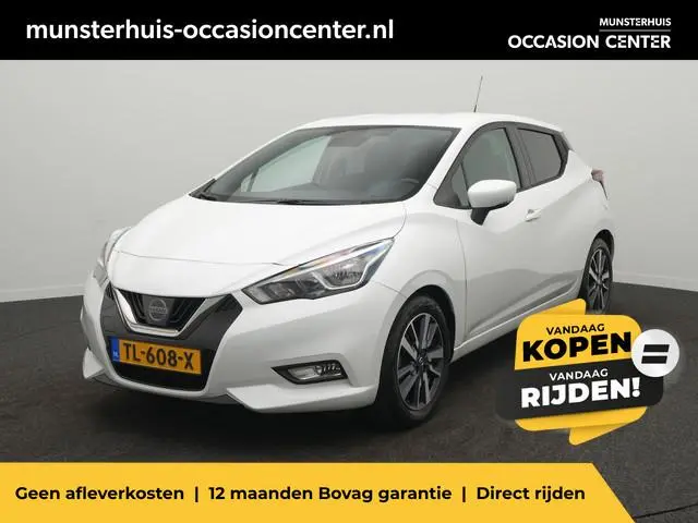 Nissan Micra 0.9 IG-T N-Connecta - RIJKLAARPRIJS - Achteruitrijcamera - Cruise Control - Stoelverwar...