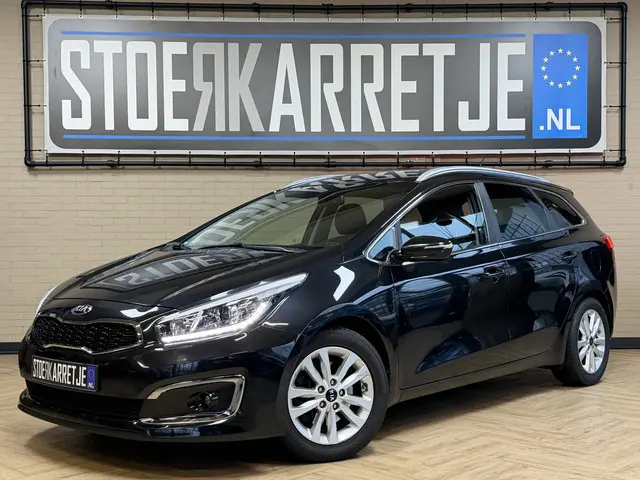 Kia cee'd Sportswagon 1.6 GDI AUT DynamicLine | Navi | Stoel & Stuur verwarming | Camera | PDC V+A | 16" | Keurig netjes onderhouden!