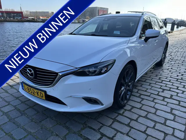 Mazda 6 Sportbreak 2.0 SkyActiv-G 165 GT-M nieuwstaat airco/ecc navi/camera