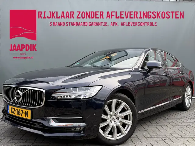 Volvo S90 BWJ 2017 2.0 T5 255 PK Inscription AUTOMAAT | TREKHAAK | BOWERS & WILKINS | STOELVERW. + S...