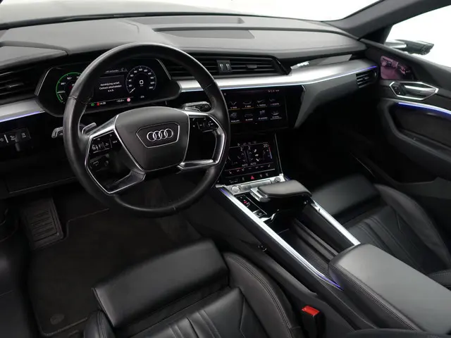 Audi e-tron e-tron 55 quattro advanced 95 kWh- SOH 91%, Bang Olufsen, 2x Laadpoort, Camera Spiegels,...