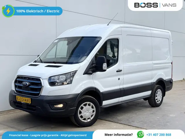 Ford e-Transit 68kWh 184PK L2H2 317km WLTP 95,7% (SOH) BEV Snelladen Cruise control Climate control...