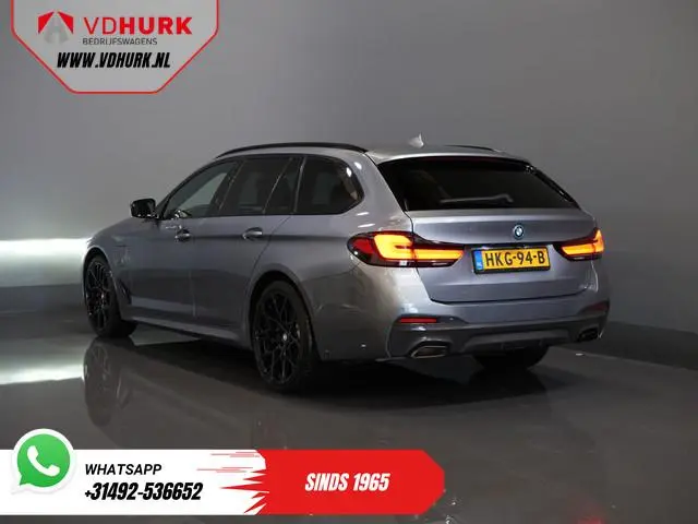 BMW 5-serie Touring 530e Hybrid 292 pk/ M-Sport & Shadow pak/ Garantie/ Onderhoud/ Pano/ Laser/ HUD/...