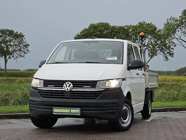 VOLKSWAGEN TRANSPORTER 2.0 TDI l2 dubbel cabine ac!